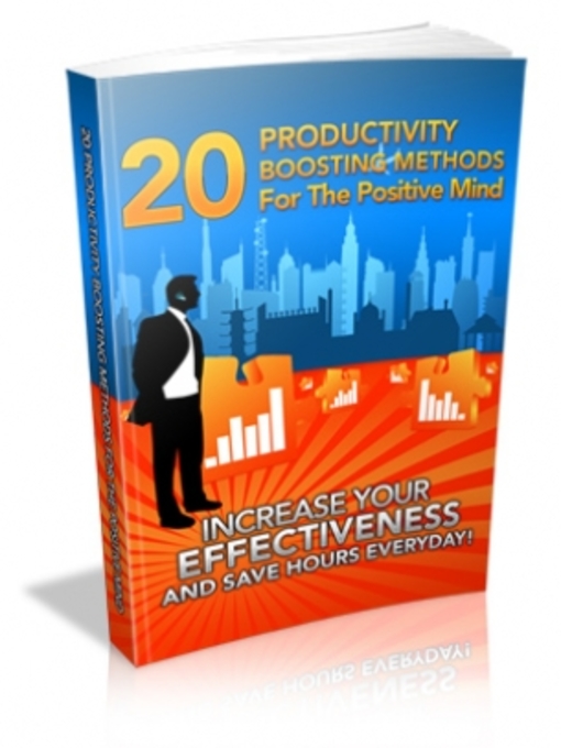 Title details for 20 Productivity Boosting Methods For the Positive Mind by Ouvrage Collectif - Wait list